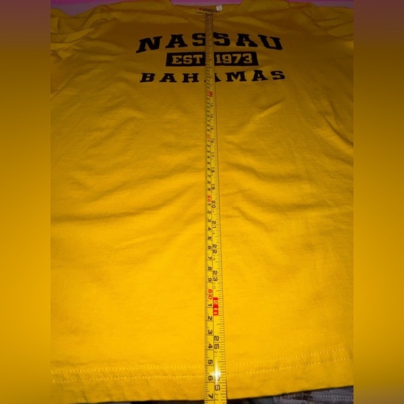 Yellow Bahamas Graphic Tee - Picture 8 of 8